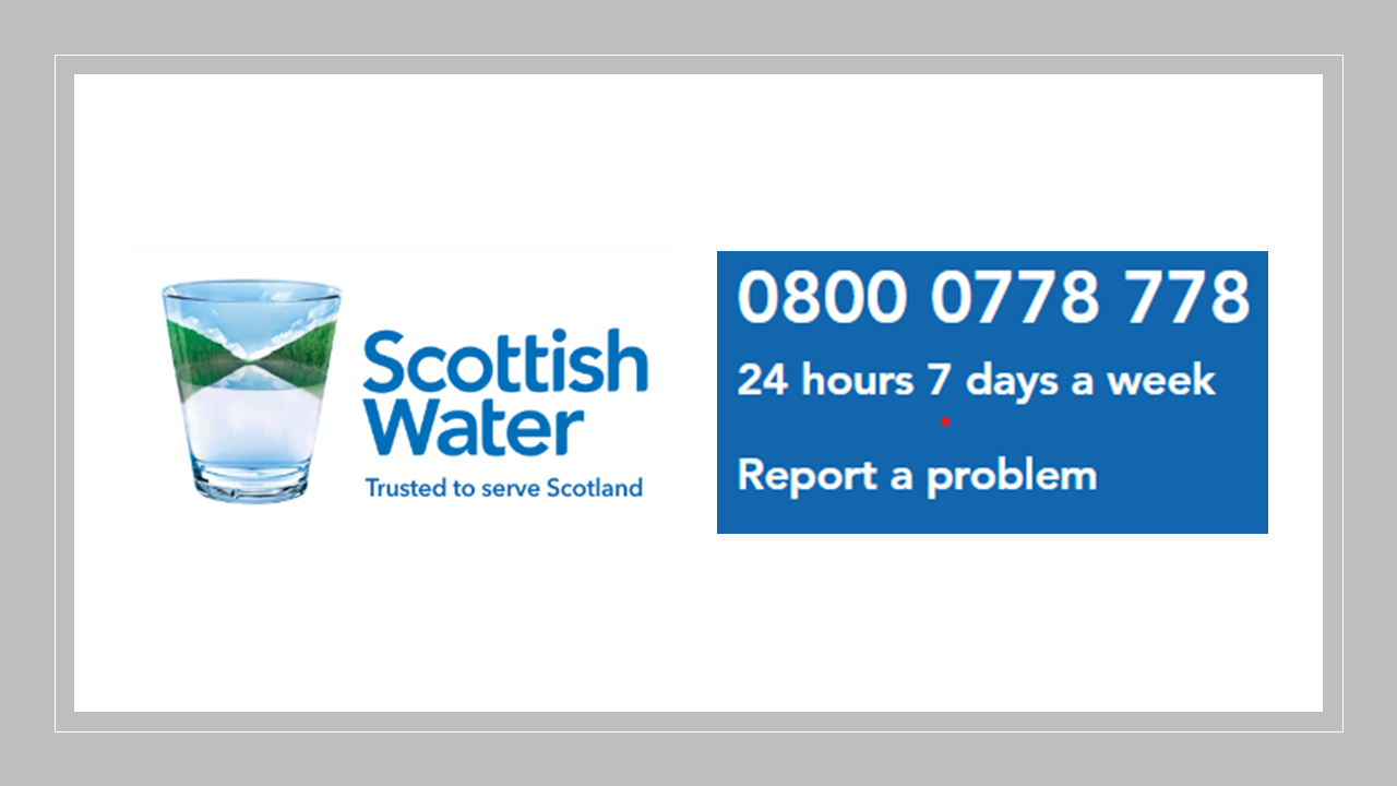 Scottish water contact